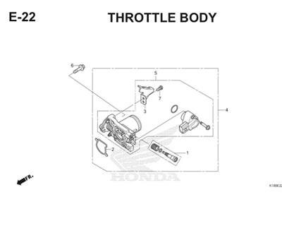 E22 Throttle Body Thumb