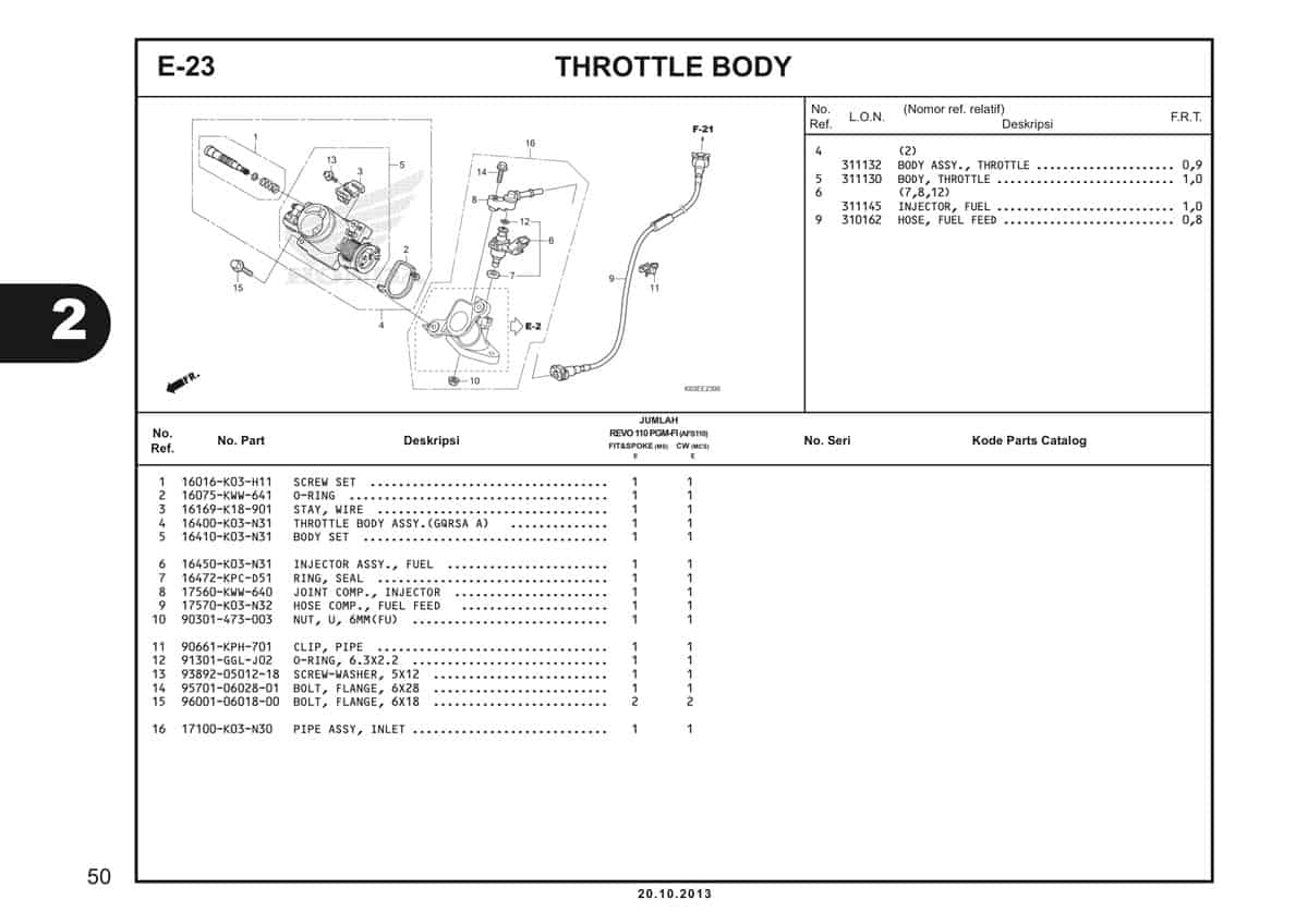  E23 Throttle Body