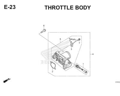 E23 Throttle Body Thumb