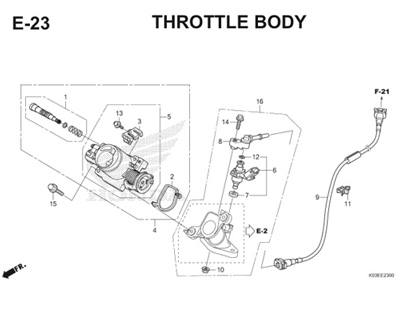 E23 Throttle Body Thumb