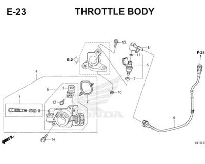 E23 Throttle Body Thumb