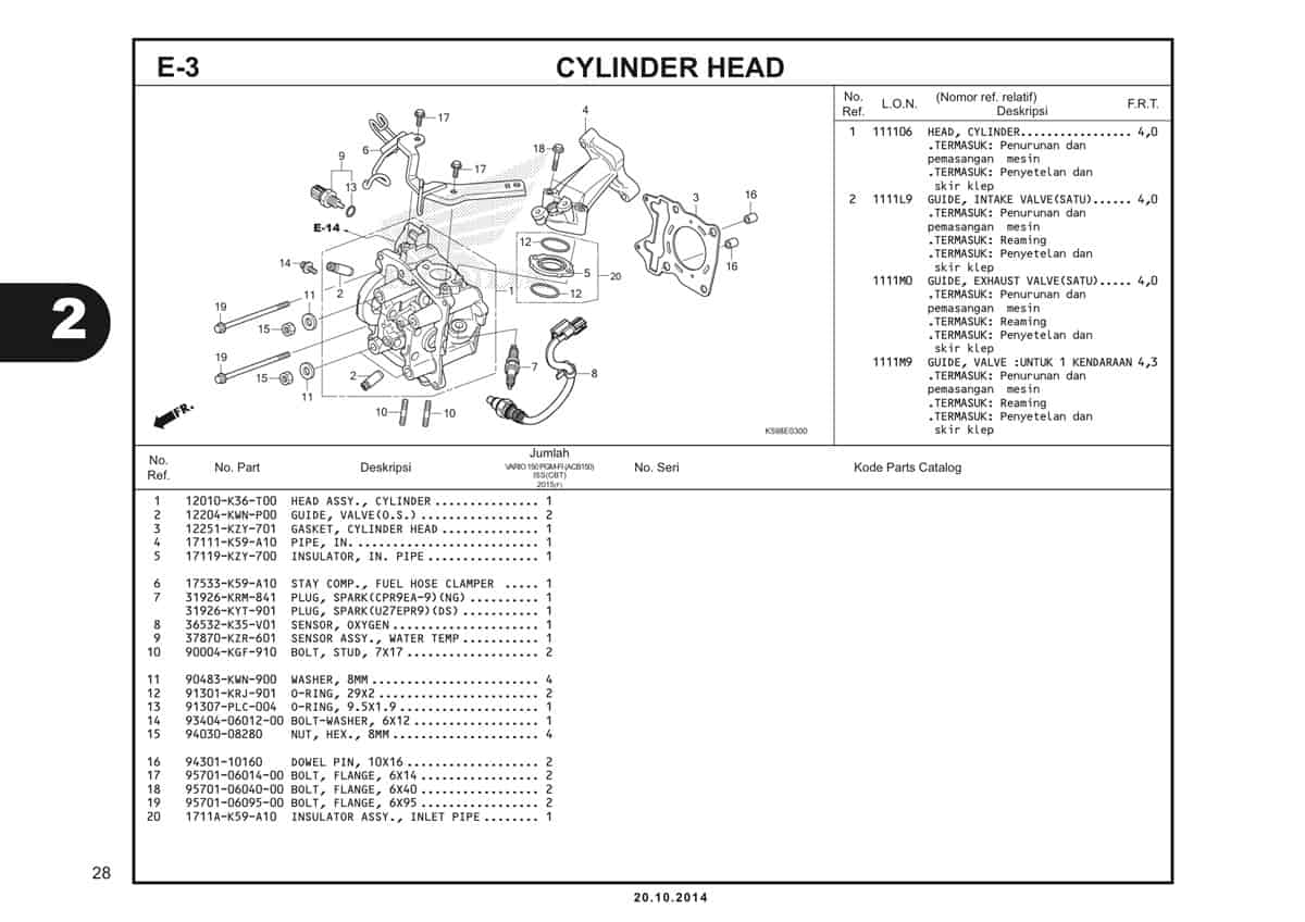 E3 Cylinder Head 1