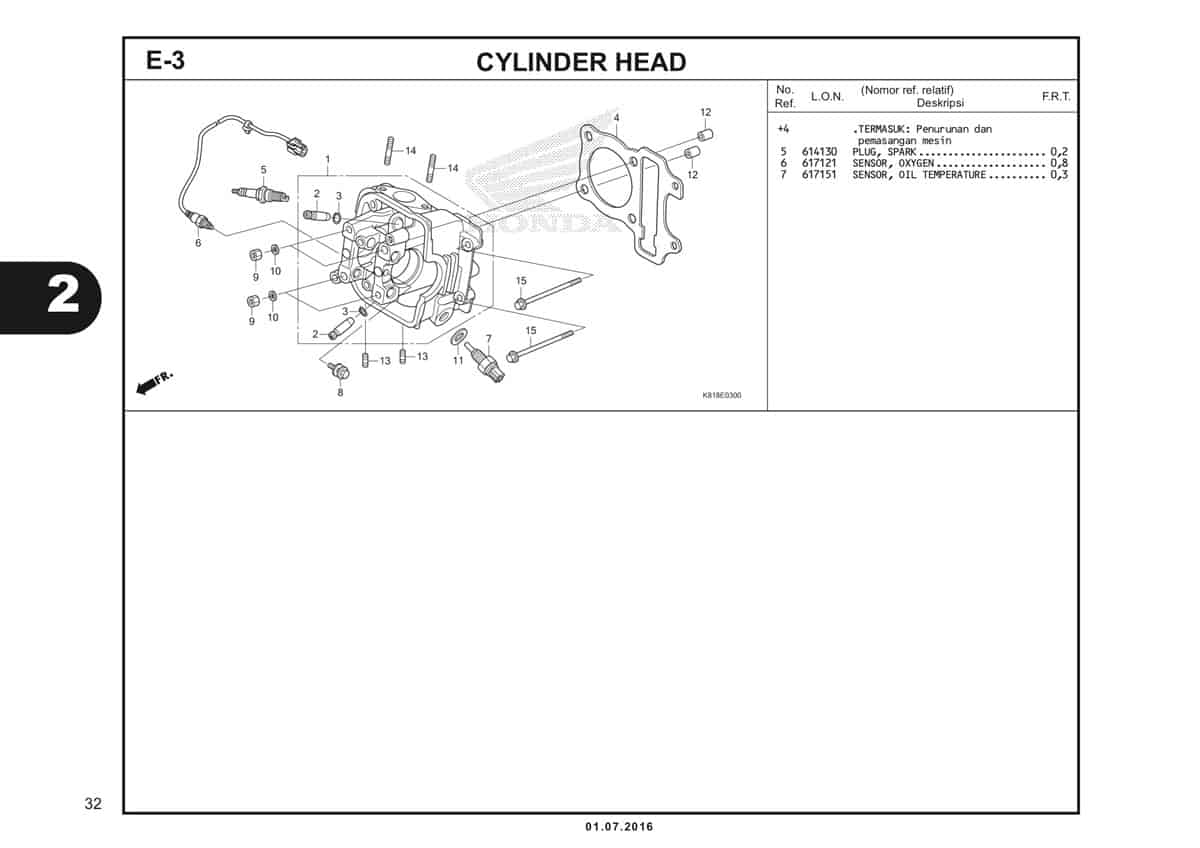 E3 Cylinder Head 2