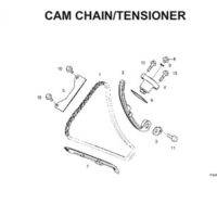 E4 Cam Chain Tensioner Thumb