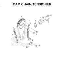 E4 Camchain Tensioner Thumb