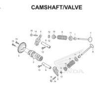 E4 Camshaft Valve Thumb