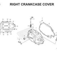 E6 Crankcase Cover Thumb