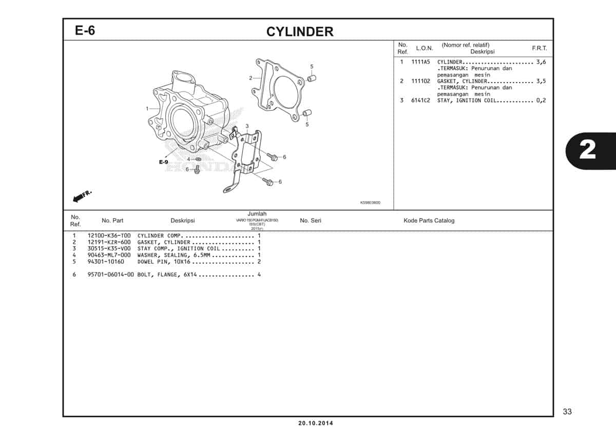 E6 Cylinder