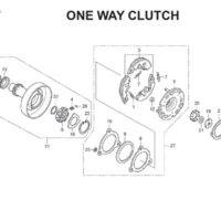 E7 One Way Clutch Thumb