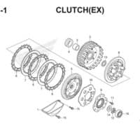 E8 1 Clutch Thumb