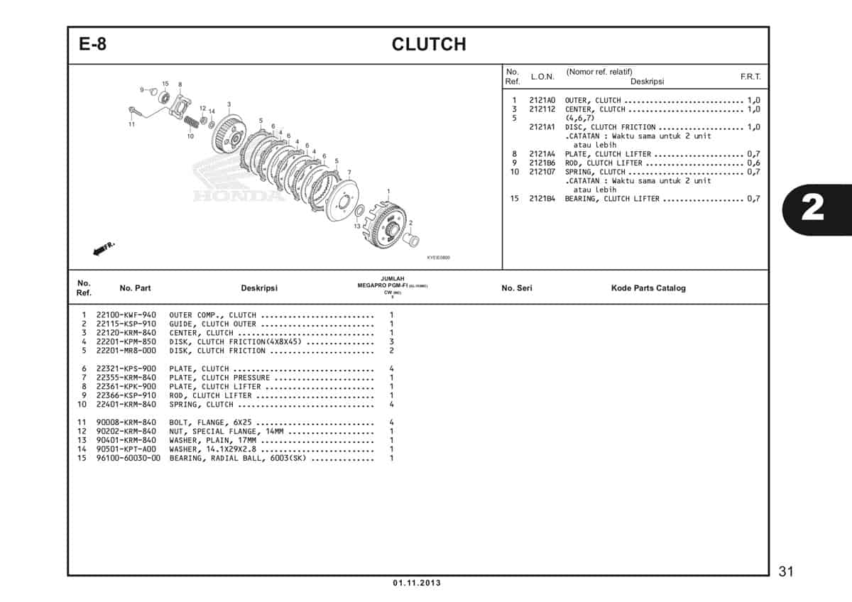  E8 Clutch