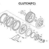 E8 Clutch Thumb