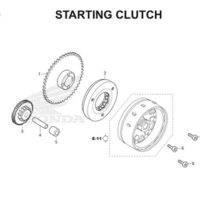 E9 Starting Clutch Thumb