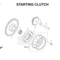 E9 Starting Clutch Thumb