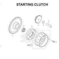 E9 Starting Clutch Thumb