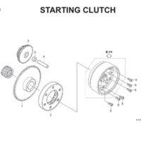 E9 Starting Clutch Thumb