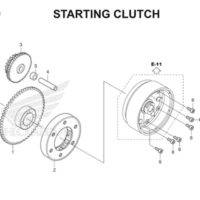 E9 Starting Clutch Thumb