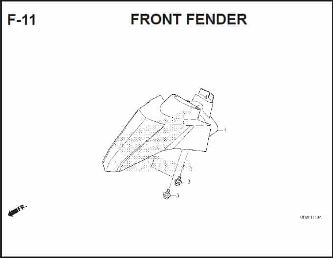 F-11 Front Fender