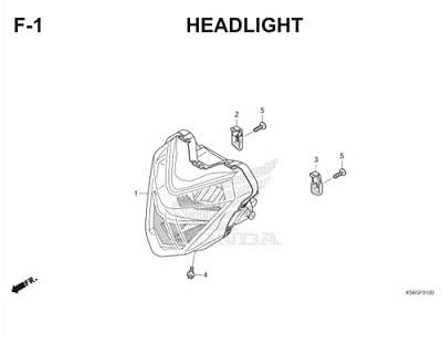 F1 Headlight Thumb