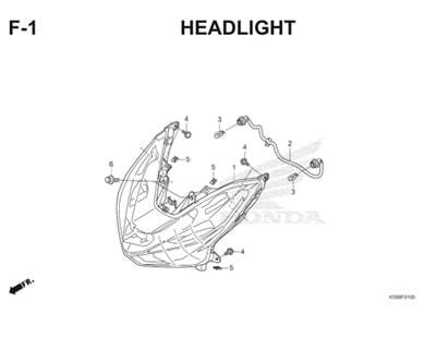 F1 Headlight Thumb