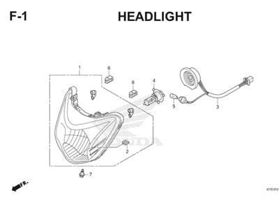 F1 Headlight Thumb