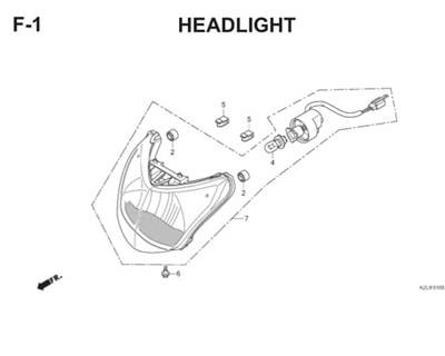 F1 Headlight Thumb