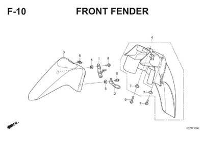 F10 Front Fender Thumb