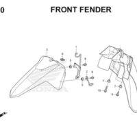 F10 Front Fender Thumb