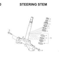 F10 Steering Stem Thumb