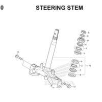 F10 Steering Stem Thumb