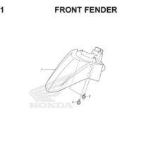 F11 Front Fender Thumb
