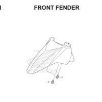 F11 Front Fender Thumb