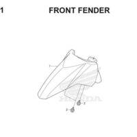 F11 Front Fender Thumb
