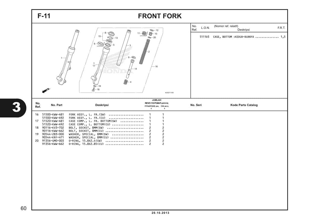  F11 Front Fork 2