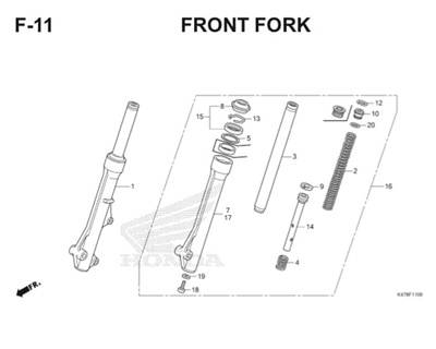 F11 Front Fork Katalog Blade K47 Thumb