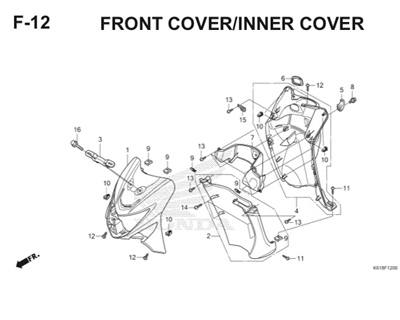 F12 Front Cover Inner Cover