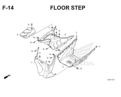 F14 Floor Step Thumb