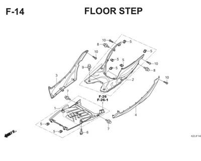 F14 Floor Step Thumb