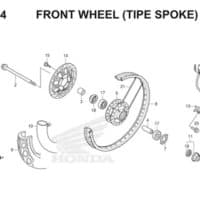 F14 Front Wheel Thumb