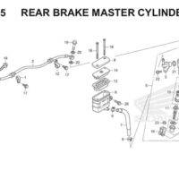 F15 Rear Brake Master Cylinder Thumb