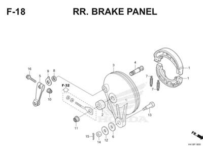 F18 Rear Brake Panel Thumb