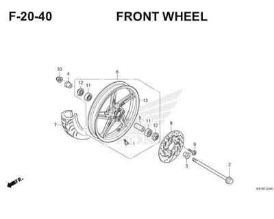 F20 40 Front Wheel Thumb