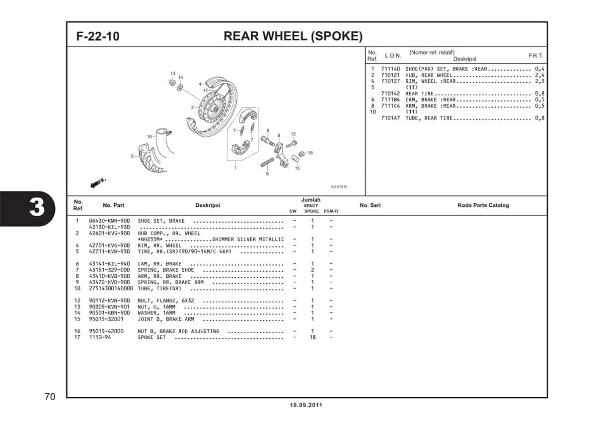  F22 10 Rear Wheel