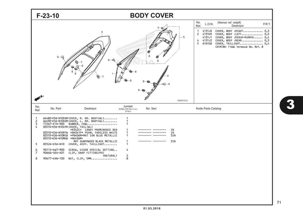  F23 10 Body Cover