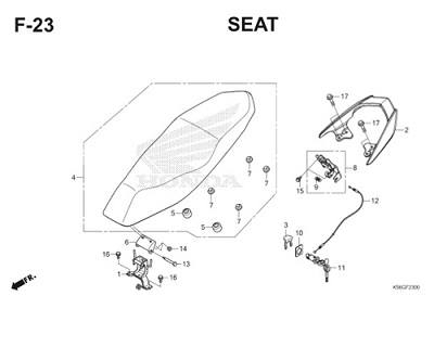 F23 Seat Thumb