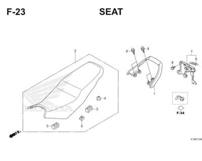 F23 Seat Thumb