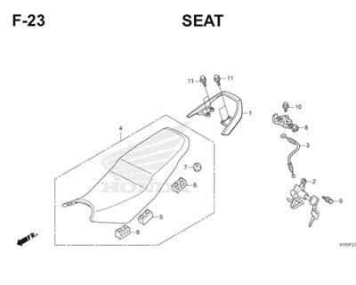 F23 Seat Thumb