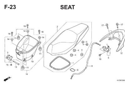 F23 Seat Thumb