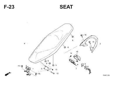 F23 Seat Thumb