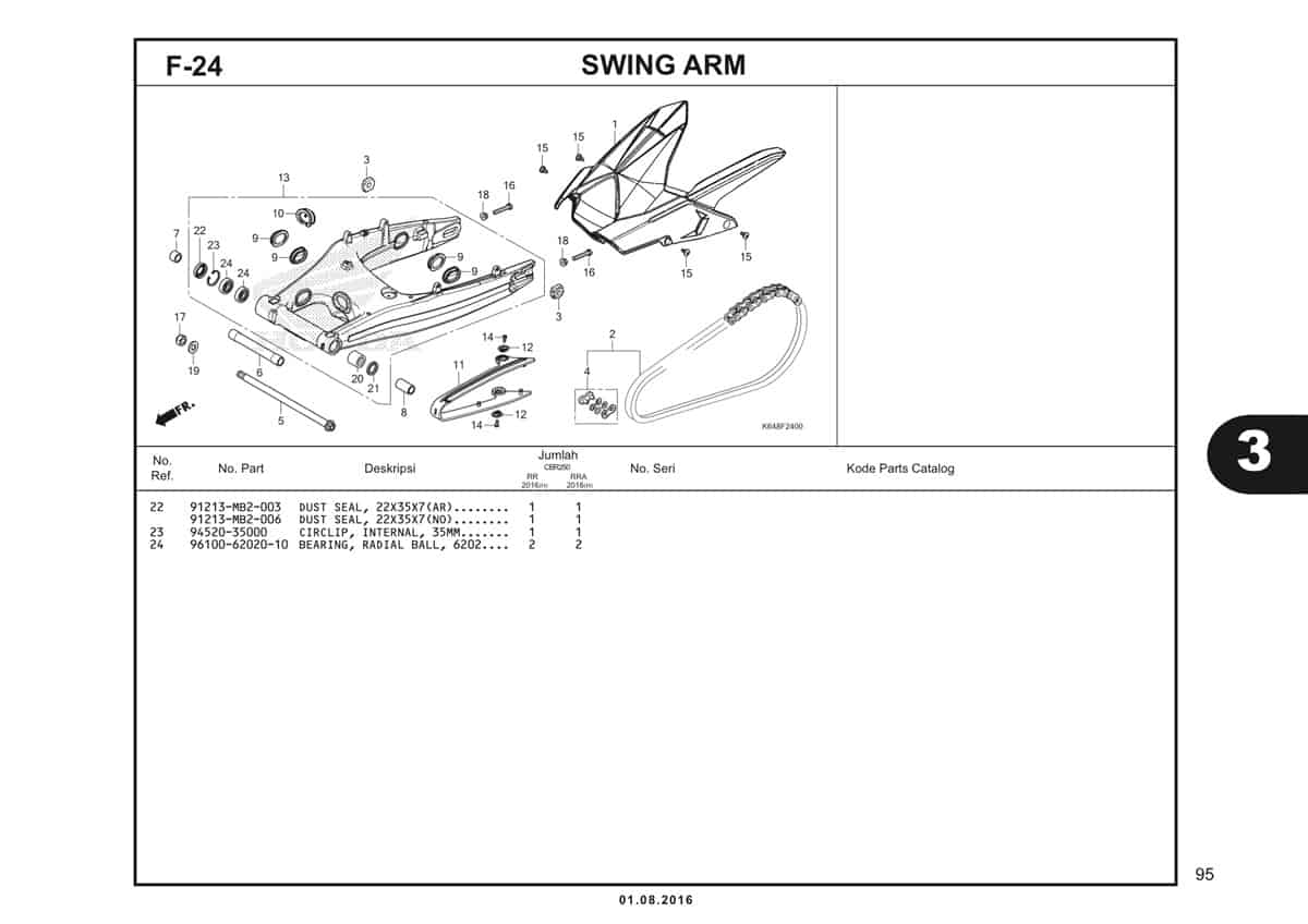  F24 Swing Arm 2